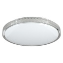 НАКЛАДНАЯ СВЕТОДИОДНАЯ ПАНЕЛЬНАЯ ЛАМПА 40ВТ ХРОМ