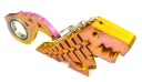 Набор Keyrambit Брелок KEYSPINNER Flexi Rex Dino TikTok Цвет РОЗОВЫЙ