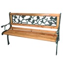 САДОВАЯ СКАМЬЯ ПАТИО ТЕРРАСА ДЕРЕВЯННАЯ ЧУГУННАЯ ПАРК LO1000-2