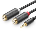 КАБЕЛЬ UGREEN WIRE AUDIO SPLITTER MINIJACK 3,5 ММ НА 2X RCA CINCH 0,25 М
