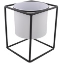 ЦВЕТОЧНЫЙ ГОРШОК МЕТАЛЛ LOFT МИНИ-КРЫШКА