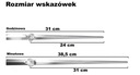 Механизм часов ДЛИННЫЕ СТРЕЛКИ 38,5 см СЕРЕБРЯНЫЙ