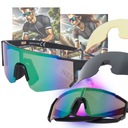 Rowerowe okulary przeciwsłoneczne Walfort 4 elementy Okulary na rower rolki