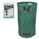 МНОГОФУНКЦИОНАЛЬНАЯ САДОВАЯ КОРЗИНА ДЛЯ ЛИСТЬЕВ ТРАВЫ 120 Л СКЛАДНАЯ ЗЕЛЕНАЯ BRADAS