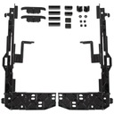 ELEMENTOS GUÍAS TECHO PANORÁMICO ENGRANAJES IZQUIERDA+DERECHA PARA MERCEDES W124 