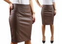 BIZNESOWA MODNA SPÓDNICA EKO SKÓRA Roz.40