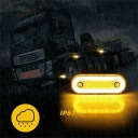 КОМПЛЕКТ 10X ФАРА ГАБАРИТ POMARANCZOWA СВЕТОДИОДНЫЕ ДИОДНАЯ OBRYSOWKI 12V 24V 3CCC  фото 11