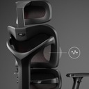 Эргономичное офисное кресло премиум-класса Diablo V-Commander: черно-бордовое