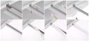 ПРОФІЛЬ LED (СВІТЛОДІОД) АЛЮМІНІЄВИЙ DO ДИСКІВ GK GIPSOWYCH WPUSZCZANY 2M REGIPS ШИРОКИЙ  (14023946362) фото min 12