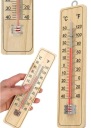 ДЕРЕВЯННЫЙ КОМНАТНЫЙ ТЕРМОМЕТР НАРУЖНЫЙ ВНУТРЕННИЙ