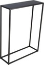 Консоль Лофт Металлическая Узкая 60х20х78 Черный