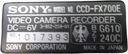 Видеокамера Sony Handycam Hi8 ccd-fx700e