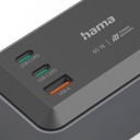 Listwa zasilająca Hama 2g SCHUKO USB-A, USB-C 65W