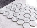 KERAMICKÁ MOZAIKA HEXAGON CLASSIC CARRARA MAT MRAMOR Typ mozaika