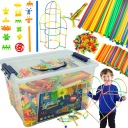 БЛОКИ, СТРОИТЕЛЬНАЯ СОЛОМКА, ТРУБКИ, 1000 EL