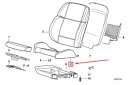 BMW 3 COMPACT E36 ПЕРЕДНЯ НИЖНЯ ПОДУШКА СИДІННЯ 5210 НОВА ОРИГІНАЛ 8  (17526272139) фото min 7