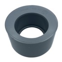 Редукция ПВХ круглая серая 50мм/80мм