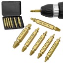 ЭКСТРАКТОРЫ ДЛЯ СЛОМАННЫХ ВИНТОВ, ШПИЛЬКИ, 6 шт, НАБОР + ЧЕХОЛ