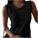 Элегантная женская кружевная блуза на бретелях