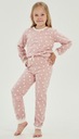 TARO 3041 dievčenské pyžamo CHLOE hrášok 140 Kód výrobcu 3041