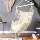 Бразильский садовый стул, подвесной стул-кокон с подушками
