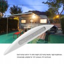ФАРА LED (СВІТЛОДІОД) КУТОВИЙ ЗОВНІШНЯ JACHT КАМПЕР ПРИЧІП 36.5 CM 12V 8W  (18569749446) фото min 5