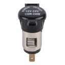 АВТОМОБІЛЬНА ГНІЗДО ПРИКУРЮВАЧА 10A 12-24V  (18502490877) фото min 6