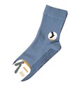 ponožky 35-38 protišmykové ABS bavlna SIVÁ Model antypoślizgowe