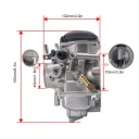 40MM КАРБЮРАТОР CARB АКСЕСУАР МОТОЦИКЛЕТНІ ЗАПЧАСТИНИ ДВИГУНА 27490-04 NADAJACE SIE  (15628216672) фото min 13