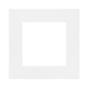 Simon 55 одинарная белая рамка TR1/111