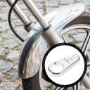 PRECYZYJNIE WYCINANY SILVER CLIP DO WIRES BRAKING FOR BEZPIECZNEGO FASTENERS WIRES MOTORCYCLE  photo 14