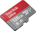 Быстрая SD-карта SanDisk micro SDXC 140 МБ/с емкостью 128 ГБ