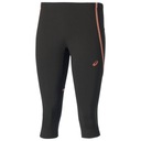 Женские леггинсы ASICS 3/4 KNEETIGHT чёрные/заливные. XS