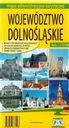 Województwo Dolnośląskie. Mapa administracyjno-turystyczna /Biobooks Okładka papierowa