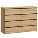 ШКАФ СЕВИЛЬЯ 120 СМ 8S С ЯЩИКАМИ ДУБ ARTISAN MAT MAFMEBLE