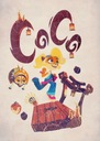 Винтажный холст для видеоигры C-Crash Bandic