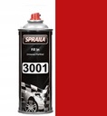 RAL 3001 GRUNTOEMALIA 2w1 MAT 2-5% LAKIER EMALIA FARBA SPRAY 400ML