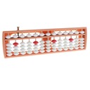 13 Chiffres Perles Blanches Comptage Káder Ancienne Calculatrice Abacus