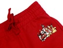 Spodnie Dresowe dziecięce Disney Myszka Mickey i Przyjaciele r. 3T Czerwone Płeć chłopcy dziewczynki