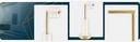 Zlatý stojan na toaletný papier držiak bez vŕtania kov GLAMOUR EAN (GTIN) 3664323161625