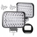 2ШТ ФАРА РОБОЧА 42LED ГАЛОГЕН 180W 12V 24V ДІОДНА IP67  (18756909136) фото min 14
