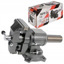 РОТОРНЫЕ МАШИННЫЕ ТИСКИ YATO 100MM, ЧУГУННЫЕ, С НАКОВАЛЬНИЕЙ 360D.
