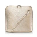 Кожаная сумка-мессенджер GOLD