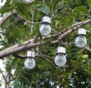 Светодиодный солнечный шар, подвесной стеклянный садовый светильник