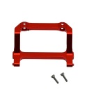 RC Crawler CNC, оброблений алюмінієвим сплавом, передній бампер Connect Mount Seat червоний