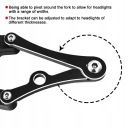 VINTAGE MOTOCIKLAS REFLIGHT BRACKET TURN SYGNA SYGNA 39-41 CX  photo 8