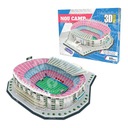 Futbalový štadión - CAMP NOU - FC Barcelona - 3D puzzle 69 dielikov