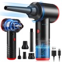 МОЩНЫЙ ЭЛЕКТРОВЕНТИЛЯТОР СЖАТОГО ВОЗДУХА БЕСПРОВОДНОЙ КОМПРЕССОР СО СВЕТОДИОДОМ