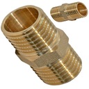 ДЛИННЫЙ ЛАТУННЫЙ СОЕДИНИТЕЛЬ 1 ДЮЙМ L=45 мм