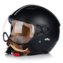 CASCO PARA MOTOCICLETA ABIERTO | VITO MODA MATT | SCOOTER CHOPPER ECE 22.06 LEKKI 